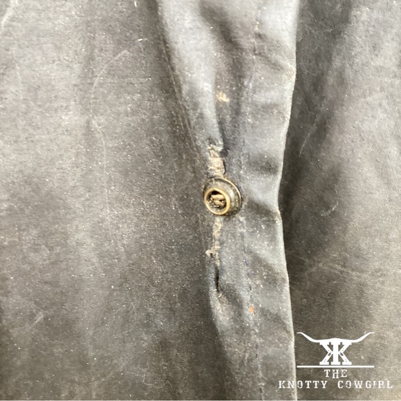 Koolah Oil Skin Long Jacket Sz SM - Picture 4 of 4